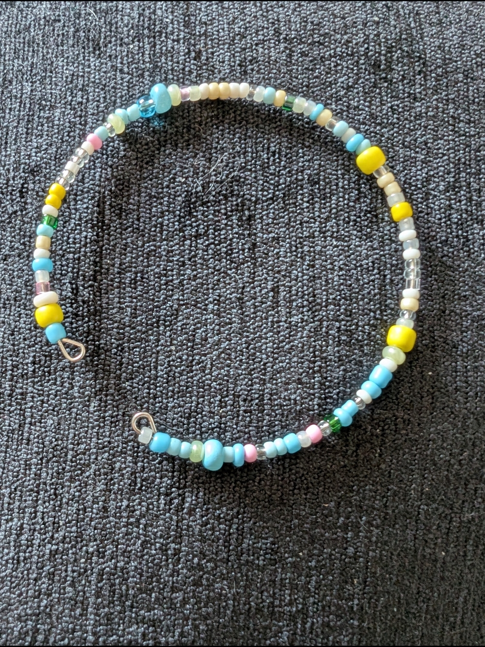 Handmade Multicolor Seed Bead Bracelet #11